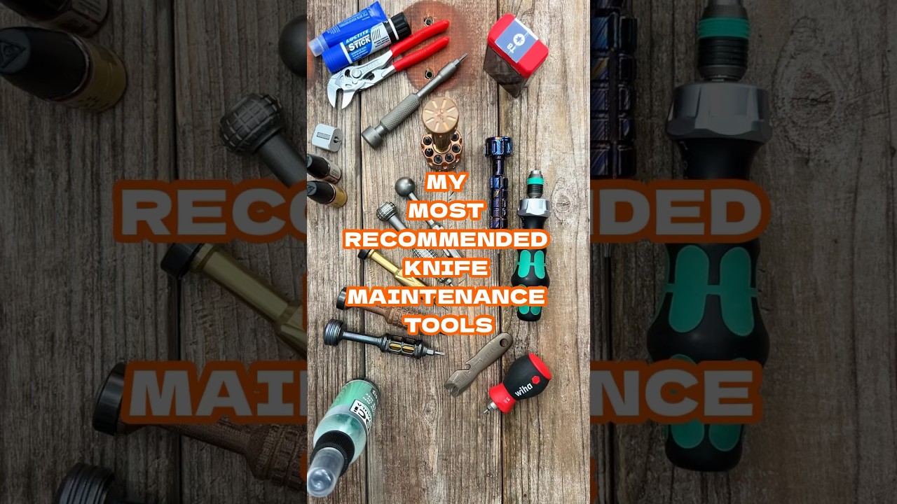 Most Recommended Knife Maintenance Tools! #edcknife #knife