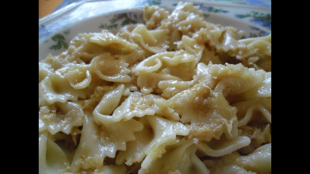 KáposztásTészta Braised Cabbage with Pasta