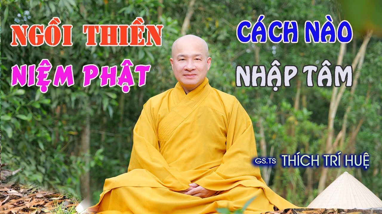 CÁCH NGỒI THIỀN - NIỆM PHẬT PHÁT TÂM TỪ Bài Giảng Quá Hay và Chi tiết của  TT. Thích Trí Huệ
