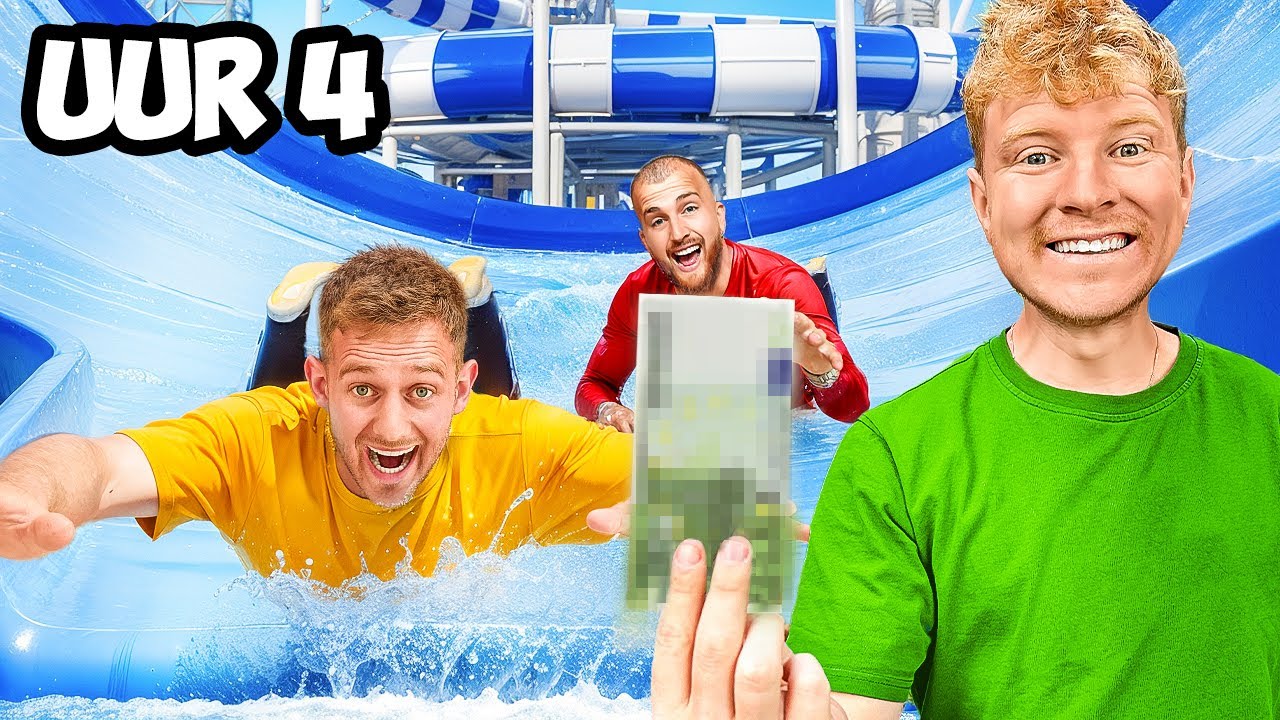 WIE HET LANGST IN DE WATERGLIJBAAN BLIJFT WINT!