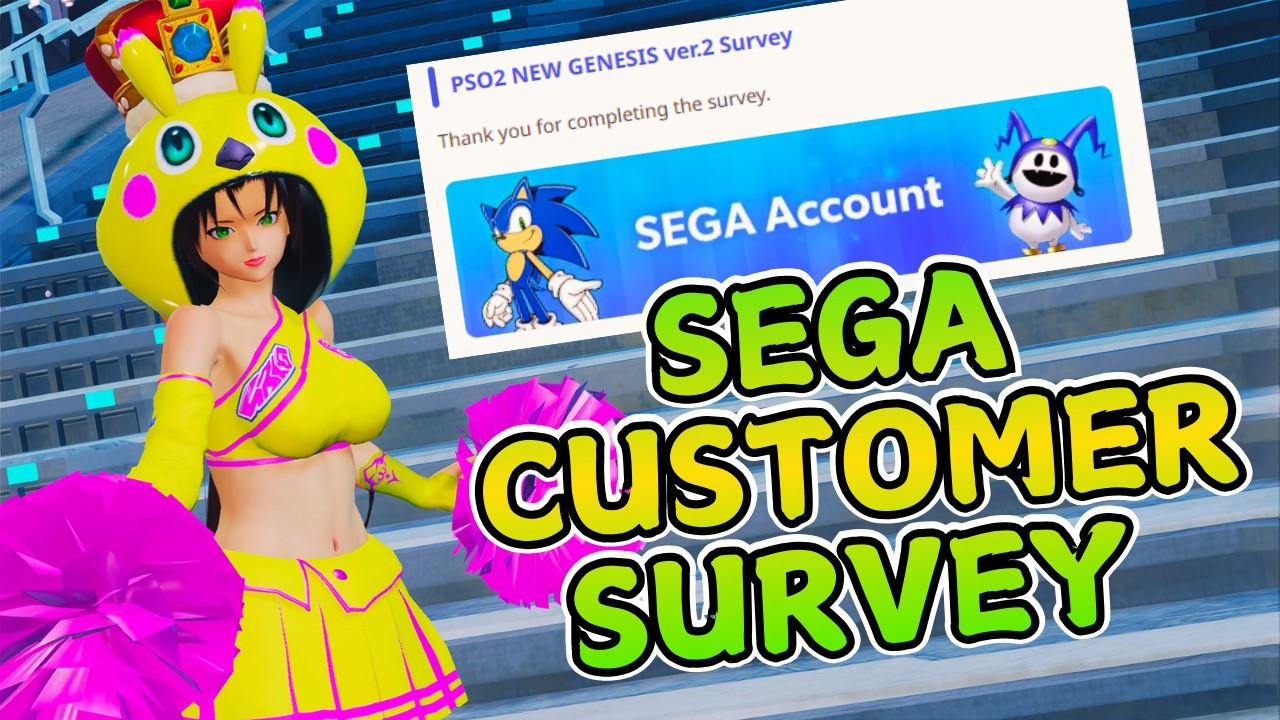 [PSO2 NGS]  FILL IT OUT NOW! Sega NGS Survey Spring 2026