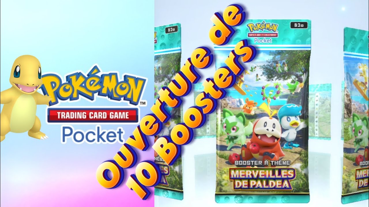 Pokémon Tcg Pocket,✨ Ouverture de 10 Boosters 