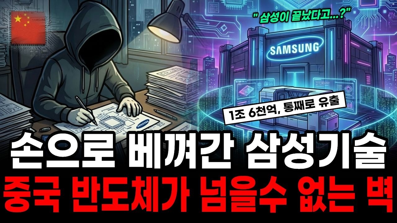삼성전자 10나노 첨단기술 유출에도 중국 반도체가 '벽'을 못 넘는 진짜 이유