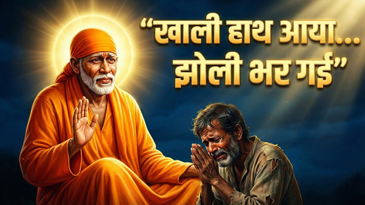 “ॐ साईं राम 🙏 जो खाली हाथ आया, झोली भर के गया | साईं अमृत भजन”