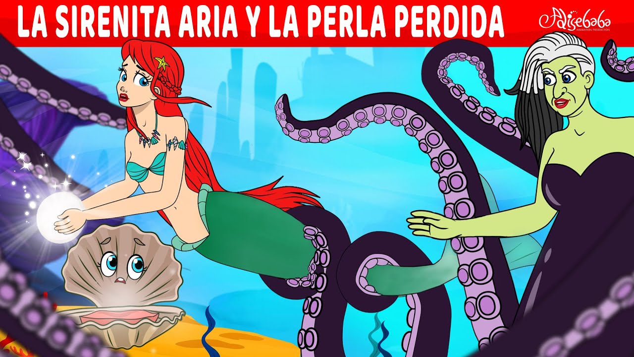 La Sirenita Aria y la Perla Perdida | Cuentos infantiles para dormir en Español