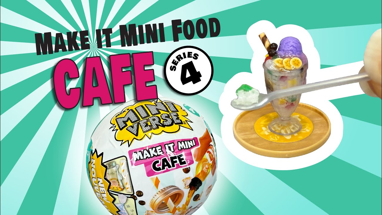 🐻 *NEW* Miniverse Cafe Series 4: the Most EXOTIC Make it Mini Verse Treats Ever?