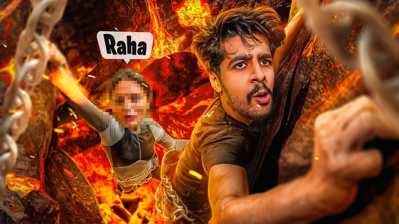 به رها زنجیر شدم ! ( دختر اوردم )😂🔥 | Chained Together