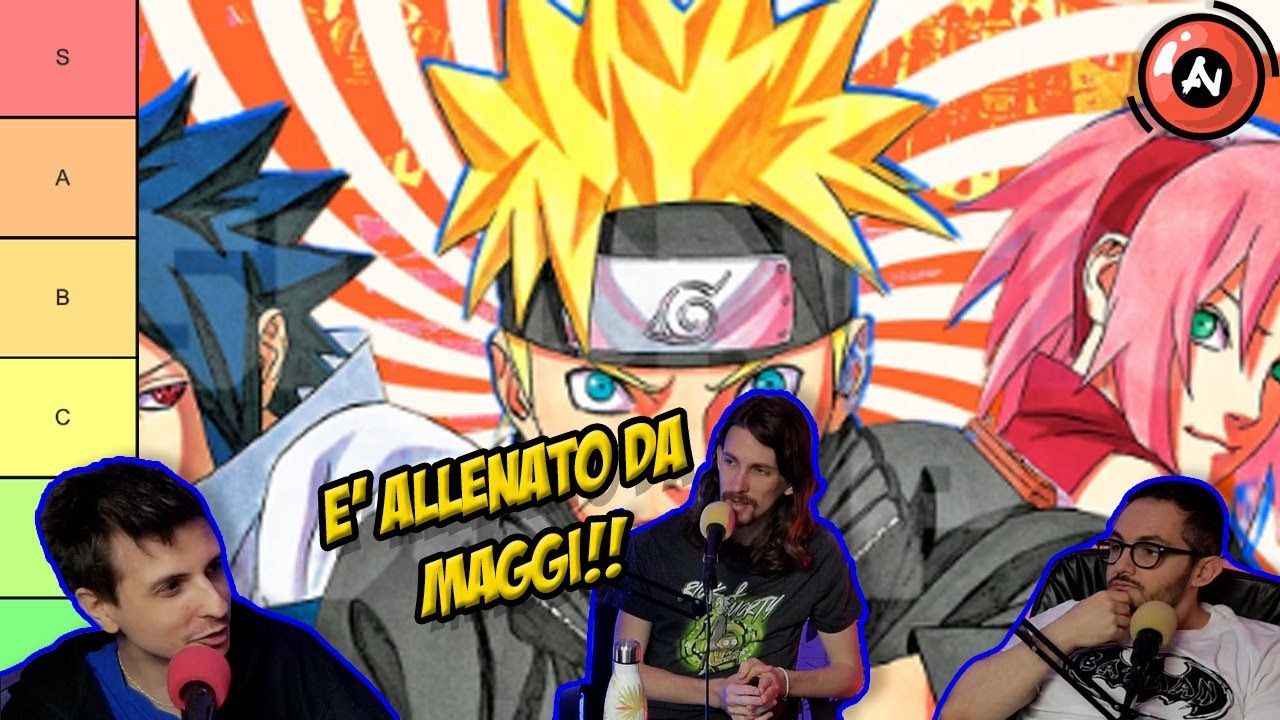 TIER LIST SUI PERSONAGGI PIU' FORTI DI NARUTO! W/@massicande #1196