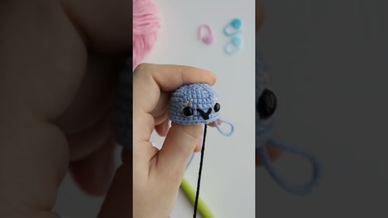 Tiny Crochet Stitch Amigurumi #disney #amigurumi  #crochet #liloandstitch #amigurumistitch #handmade
