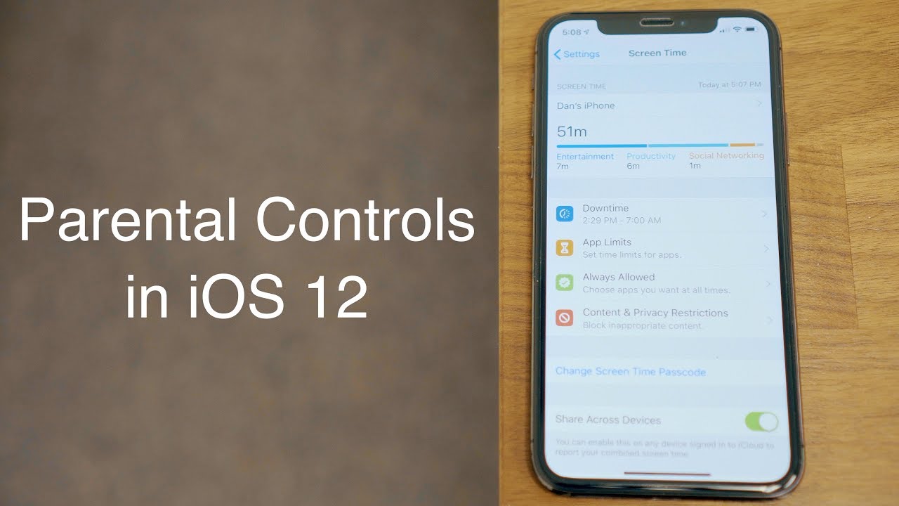 Hands On With Parental Controls in iOS 12