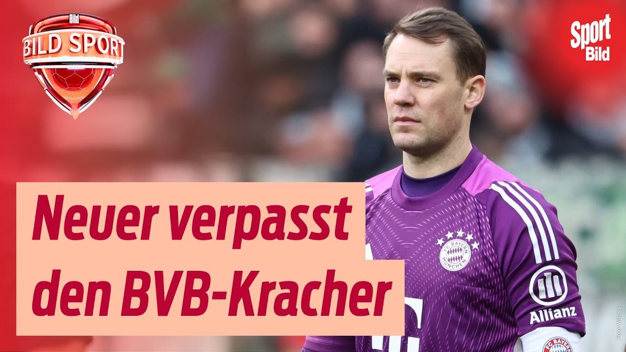🔴 FC Bayern: Wie schlimm ist die Verletzung von Manuel Neuer? | BILD Sport TV