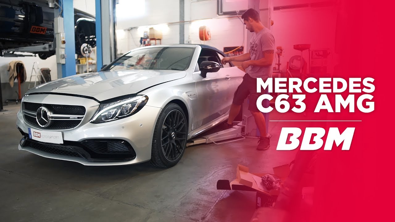 MAL WAS ANDERES! | Mercedes C63 AMG Cabrio KW-Gewindefedern by BBM
