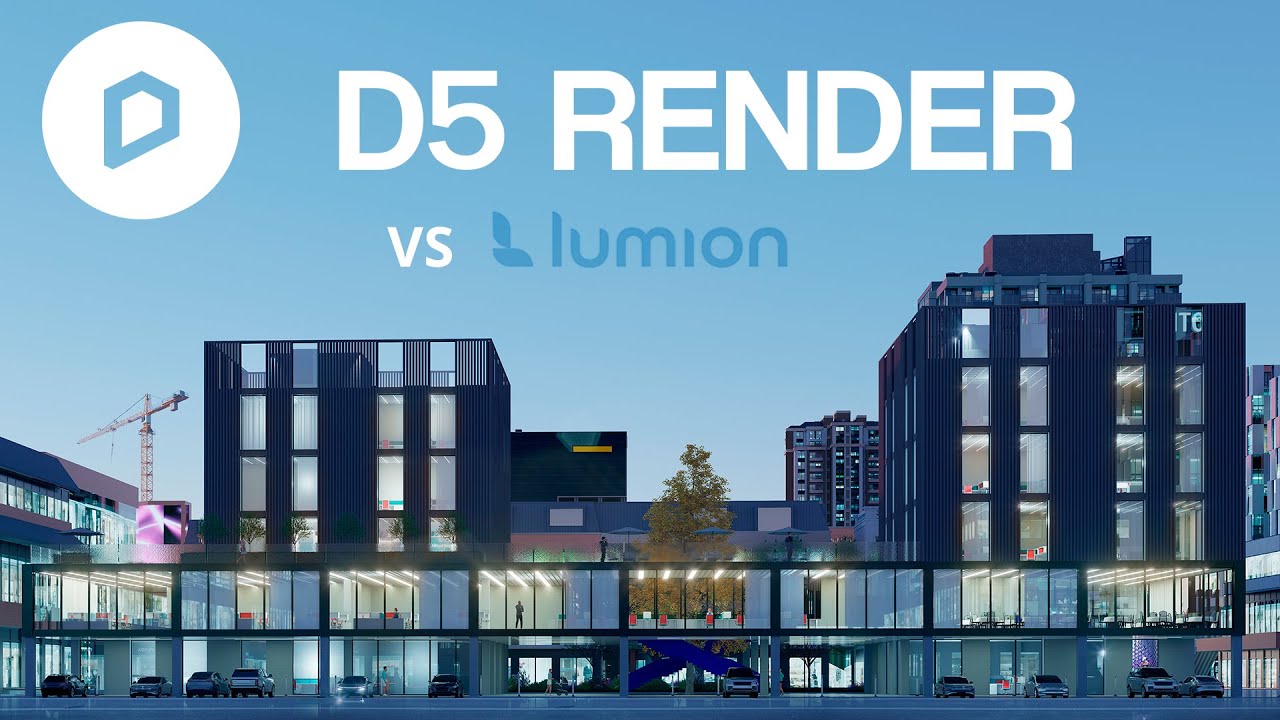 D5 Render vs Lumion | Настройка и визуализация