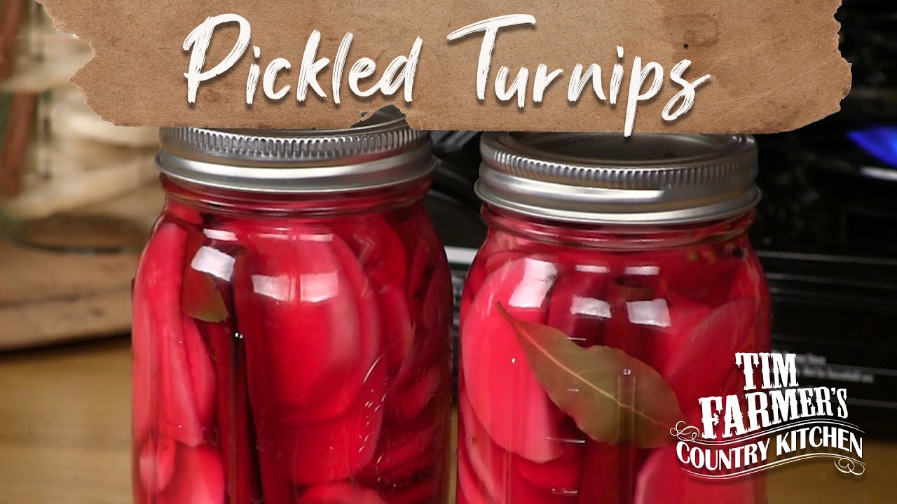 PICKLED TURNIPS | How-To Can Pickled Turnips