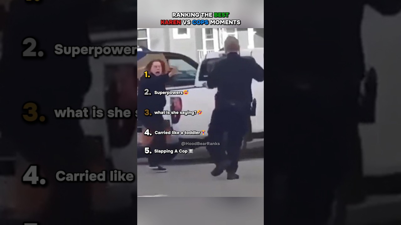 Ranking the BEST Karen VS Cops moments