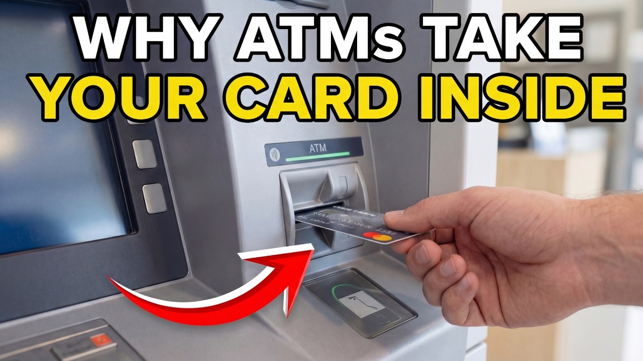 Why Do ATMs Take Your Card Inside (It’s Not What You Think)
