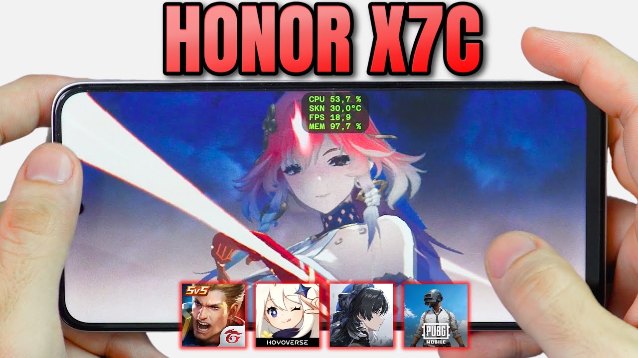 Test Game Nặng Trên Honor X7c : màn 120 Hz, Snapdragon 685 chơi game có ngon không?