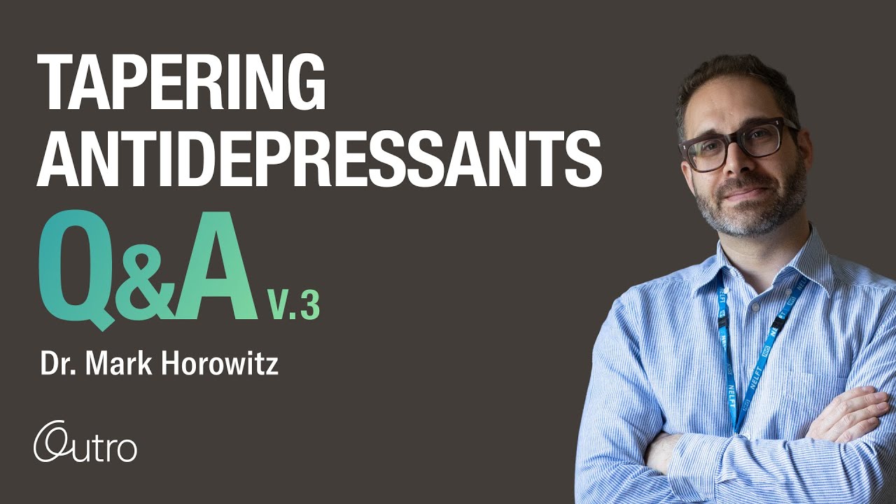 Antidepressant Q&A v.3 with Dr. Mark Horowitz | Webinar