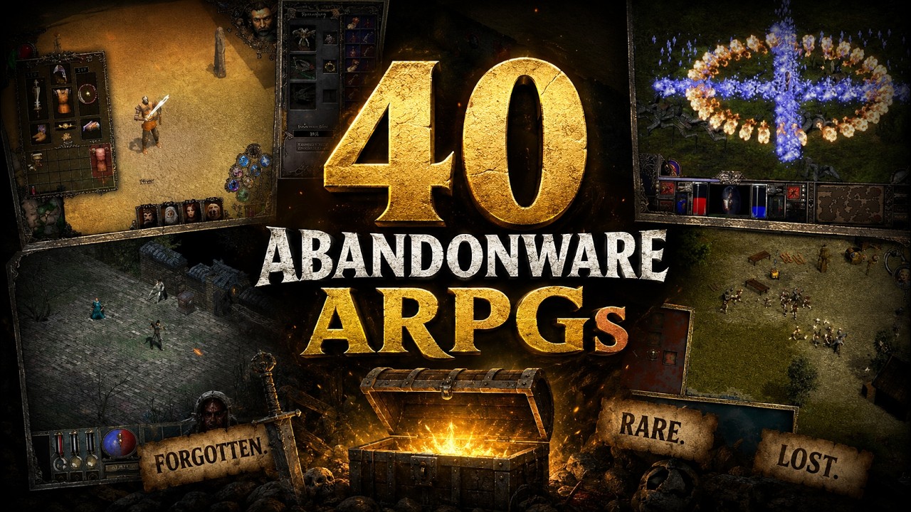 The Lost Decade of Diablo Clones: 40 Abandonware  ARPGs (1998&ndash;2009) You Can Never Buy Again.