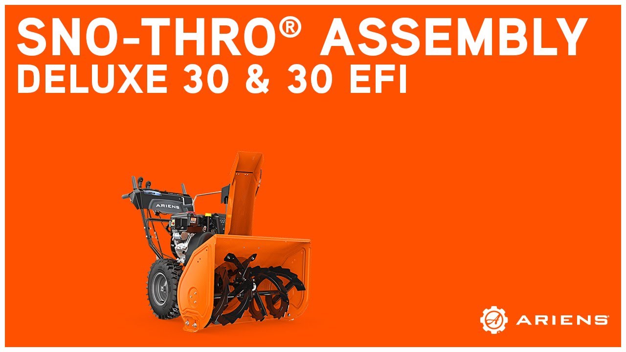Ariens® Deluxe 30 & 30 EFI Sno-Thro® Assembly | Ariens