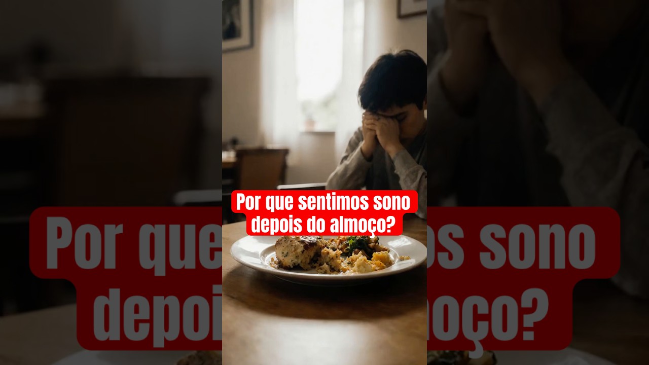 Por que sentimos sono depois do almoço?