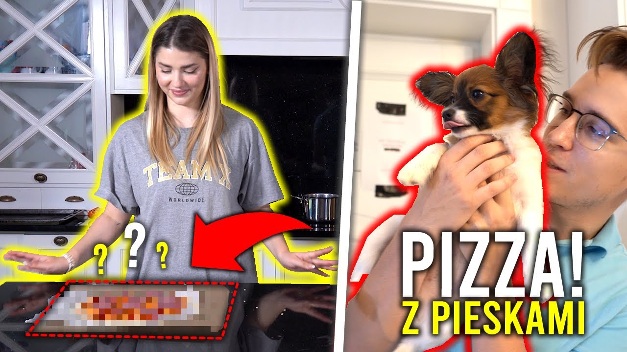 PIZZA CHALLENGE Z PIESKAMI! 🍕🐶