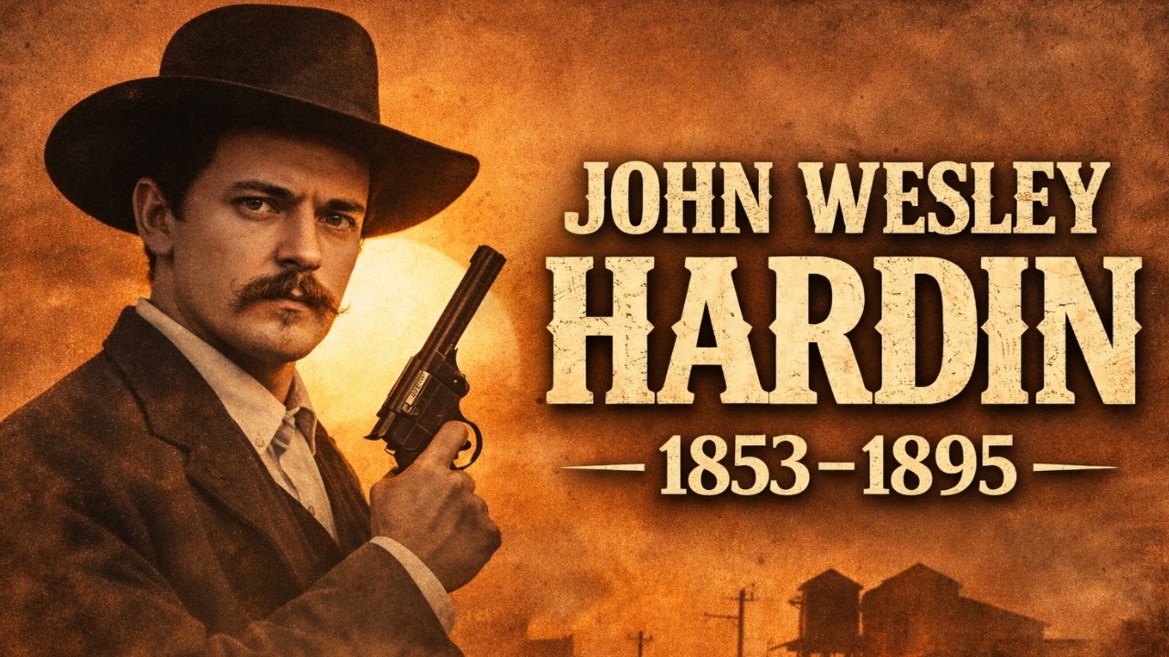 John Wesley Hardin (1853–1895) | The Fastest Gun of the Frontier | Mandy Dee