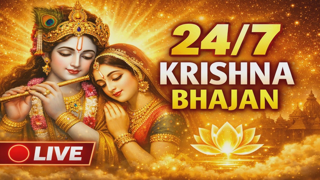 Govind Radhe Gopal Radhe LIVE | Radha Krishna Bhajan | Divine Meditation & Simran Kirtan