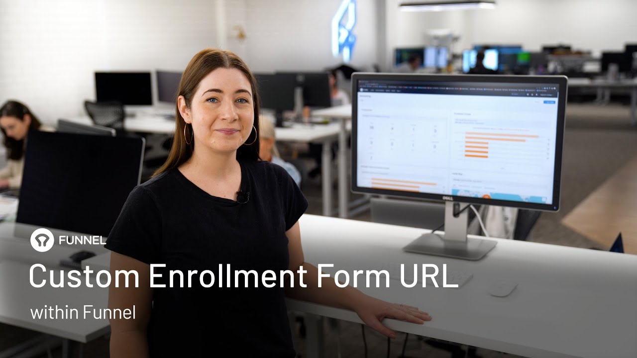 Custom Enrollment Form URL | Digistorm Funnel School CRM