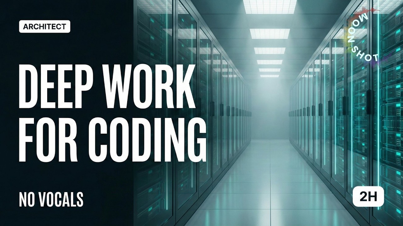 Deep Work Music for Coding (2H) | No Vocals | Architect Mode (Systems Logic)