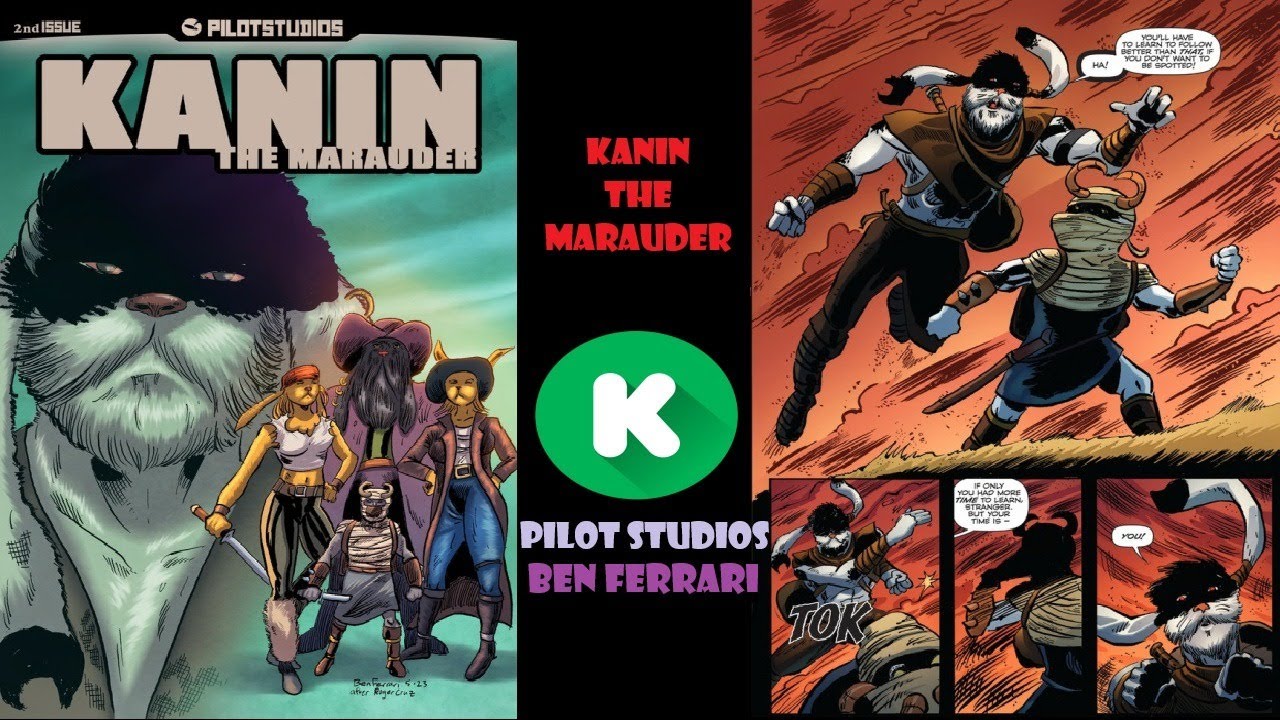 Ben Ferrari's KANIN - Making COMICS and ART EP 374