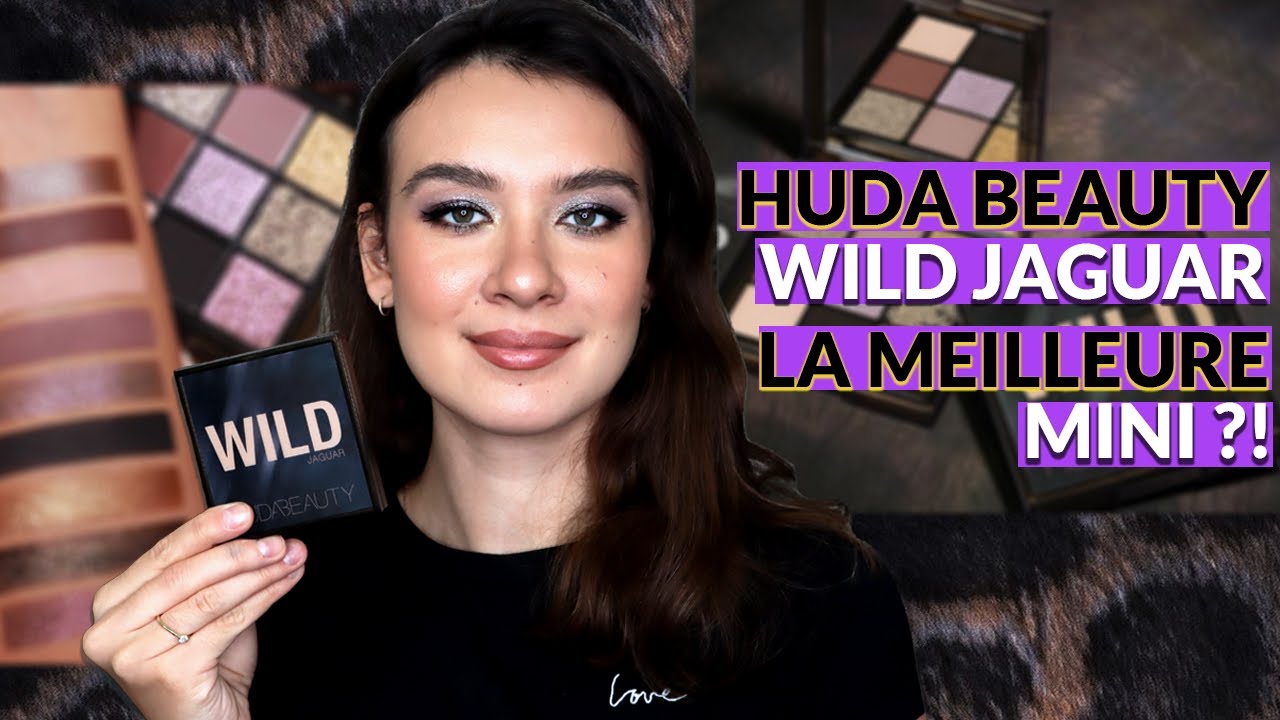 Mes abonnés m'ont fait acheter : HUDA BEAUTY WILD JAGUAR palette 😱 Meilleure mini de toutes ?!