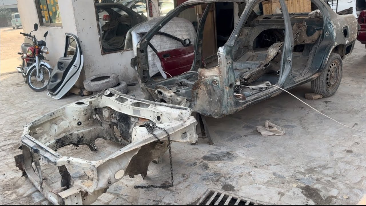 Old Toyota Corolla restore amazing skills 