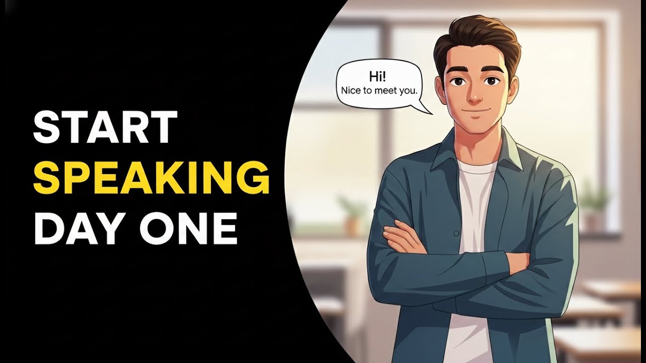 English Speaking for Absolute Beginners | Start Conversations from Day One