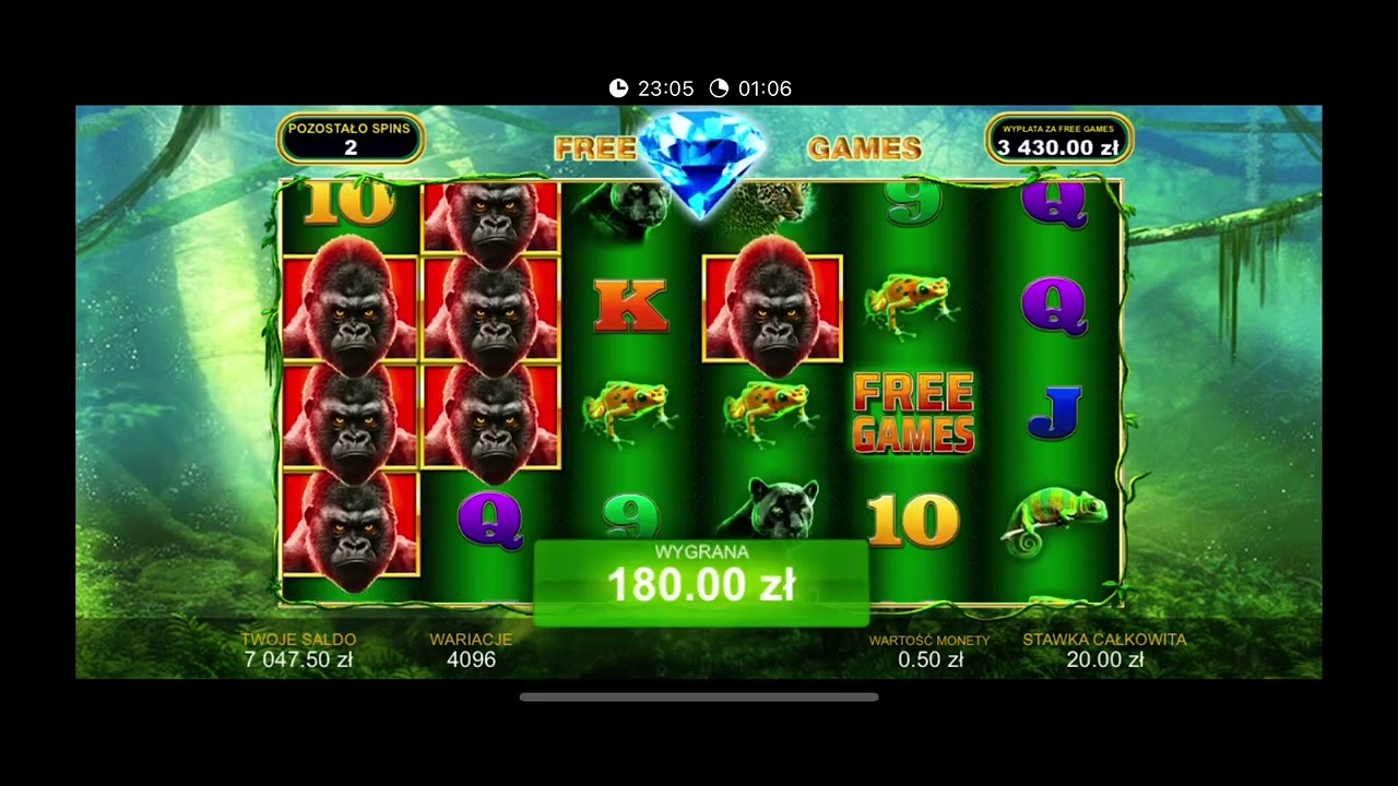Total Casino - Epic Ape bonus game play
