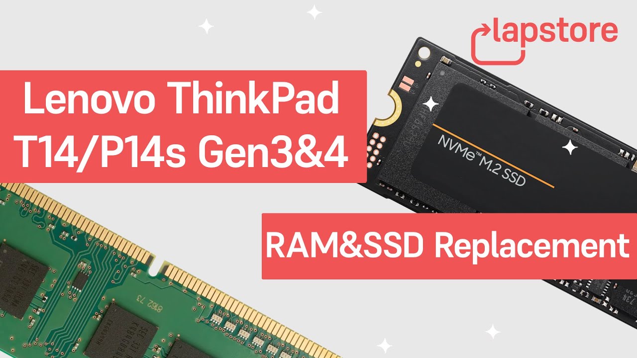 RAM & SSD tauschen Lenovo ThinkPad T14 & P14s Gen 3 Gen 4 | Lapstore