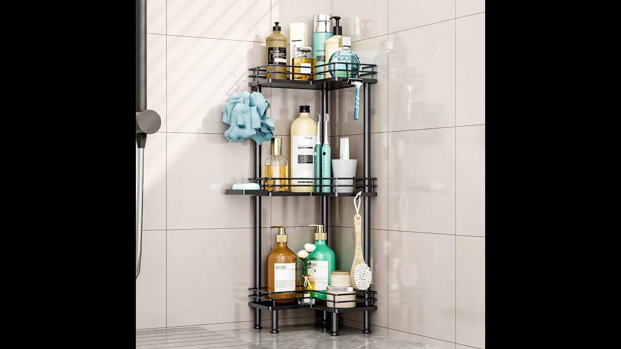 Assembly instruction-HapiRm 3 Tier Corner Shower Caddy-ZWJ146 (ASIN: B0CSPFNX17)