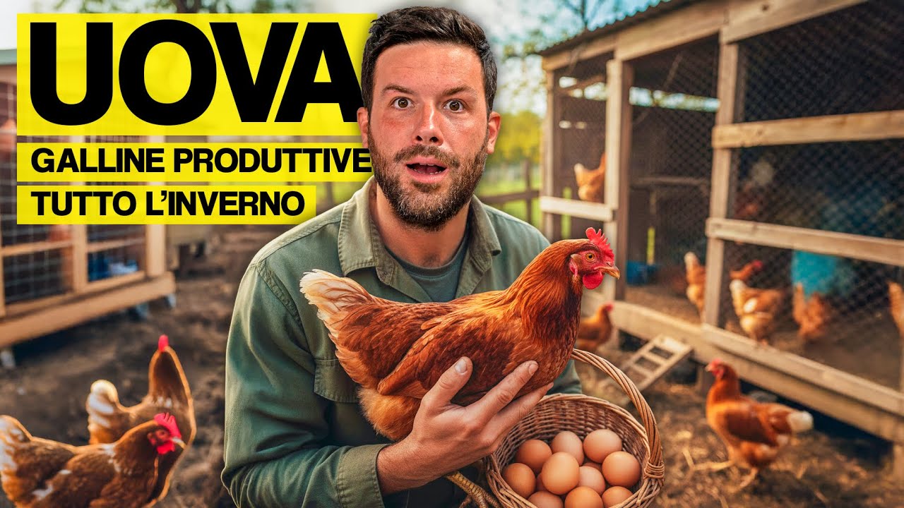 LE MIE GALLINE RITORNANO A FARE 32 UOVA A SETTIMANA... dopo che ho cambiato ricetta