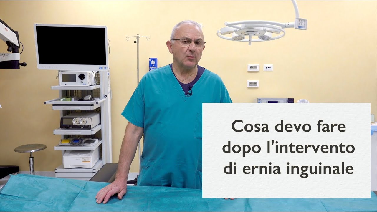 Ernia inguinale, quali sono le precauzioni da prendere e le cure da seguire dopo un intervento