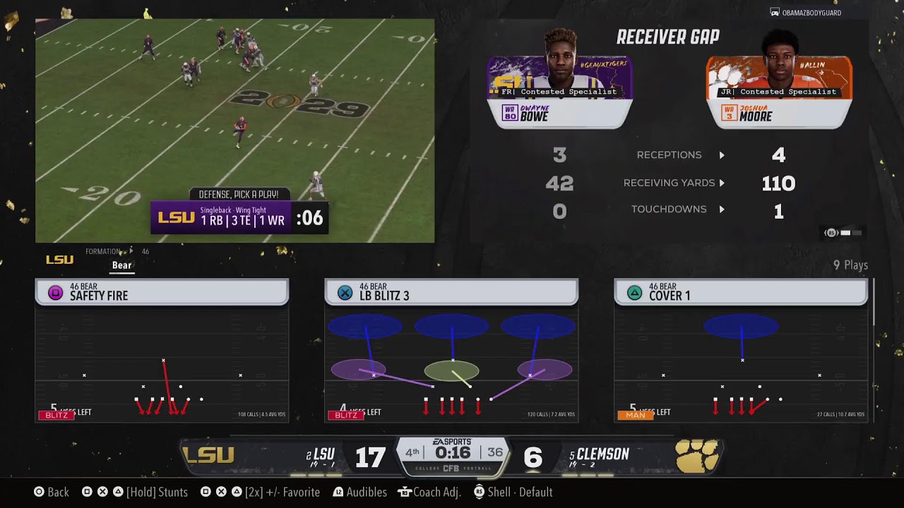 The Jungle LSU vs Clemson