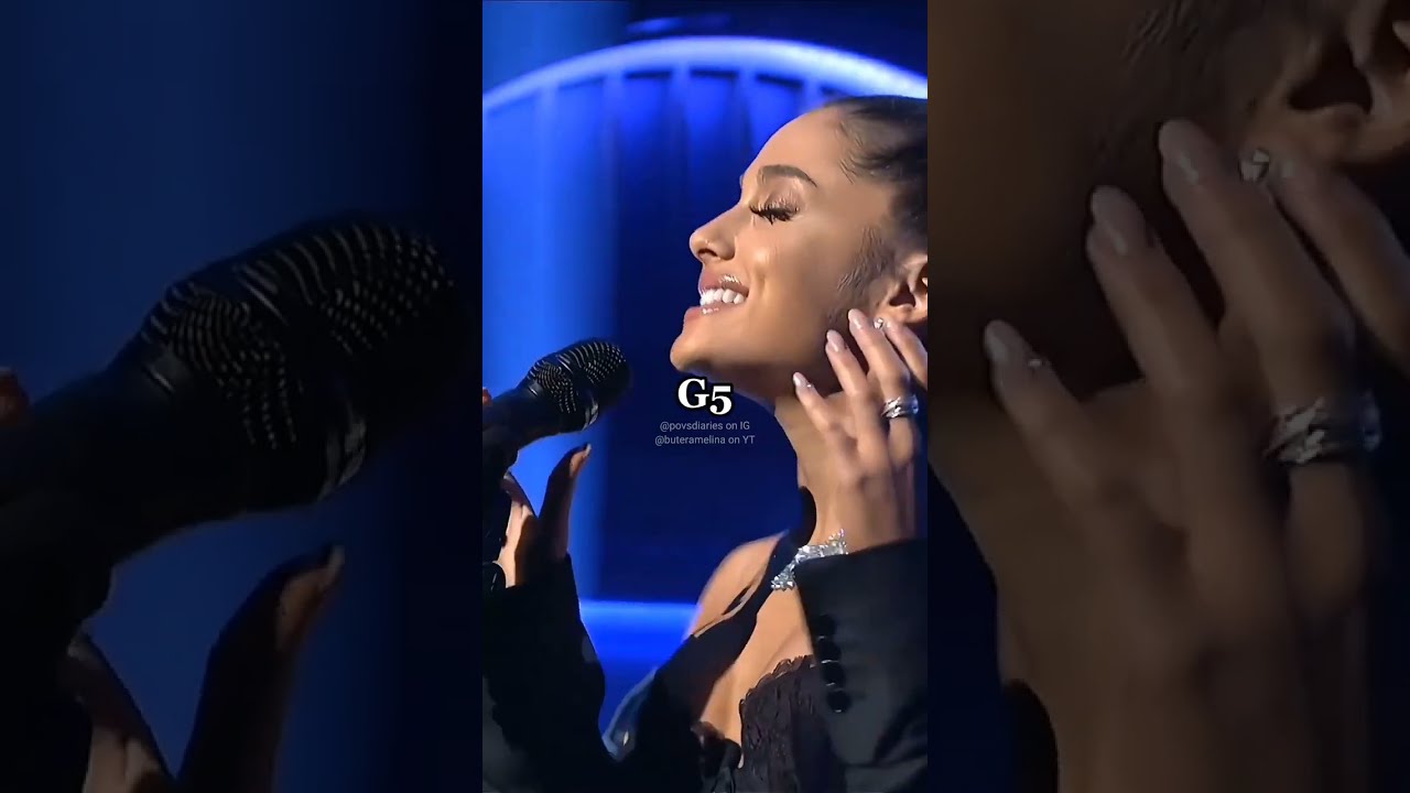 Ariana Grande's CRAZY live vocals || #singing #shorts #arianagrande