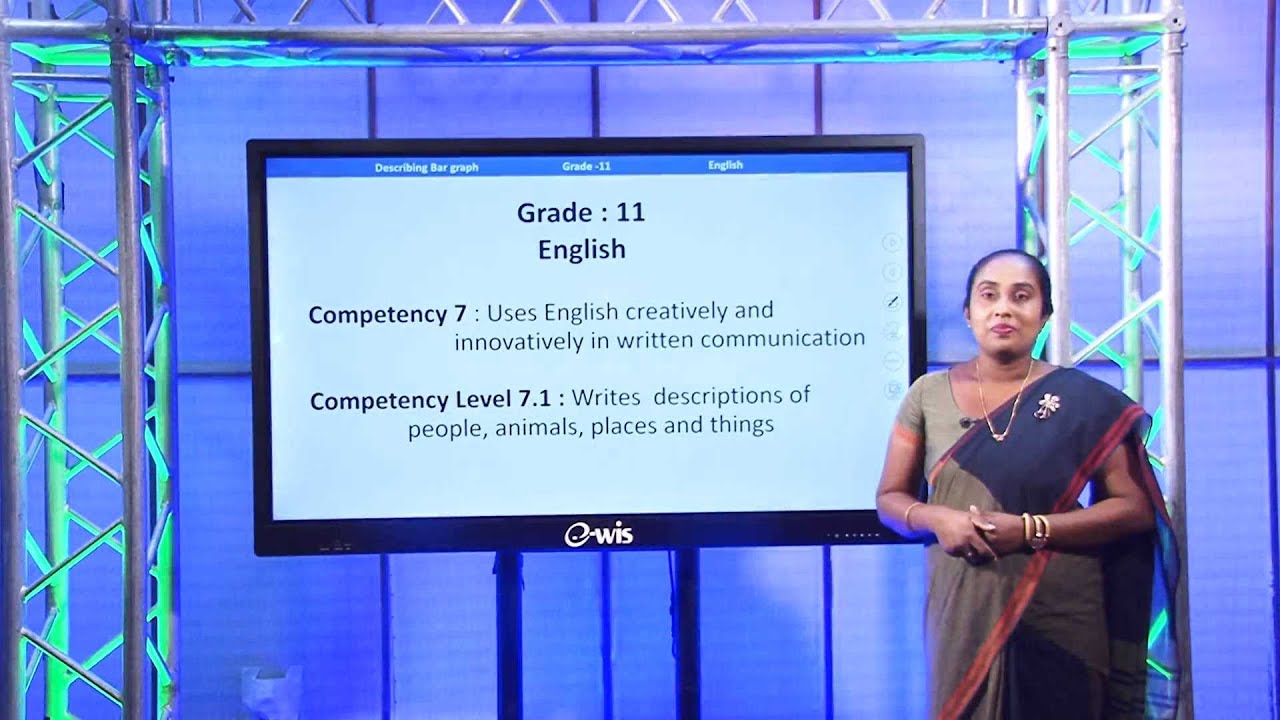 O/L English Language - Describing Bar graph - Lesson 62