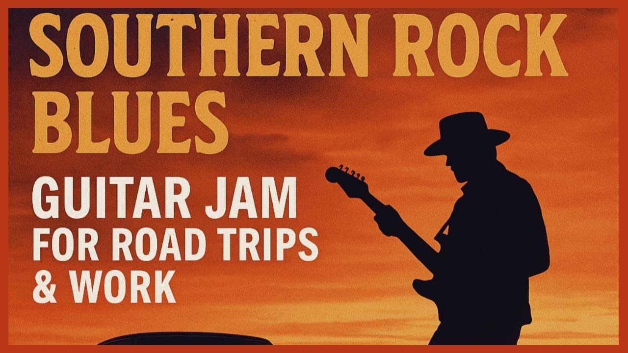 Southern Rock Blues | Guitar Jam for Road Trips & Work