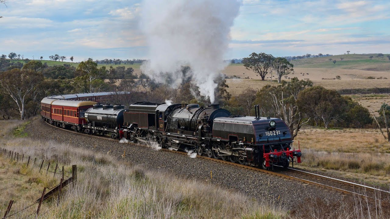 Bathurst Steam Shuttles - Beyer Garratt 6029 - June 2024