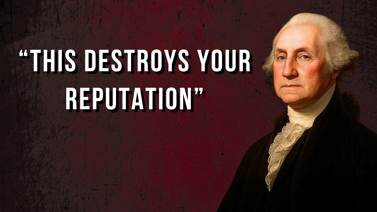 “YOUR REPUTATION IS EVERYTHING” | George Washington Quotes | #4 |