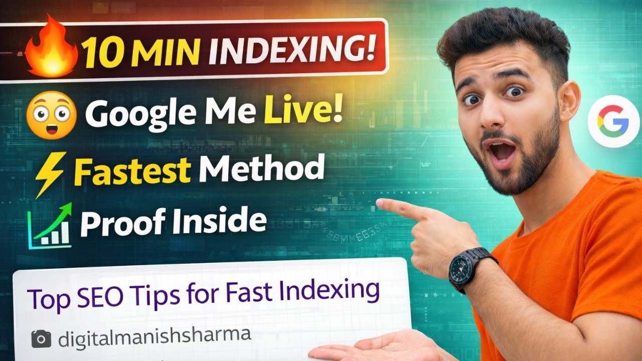 10 Min Me Fast Google Indexing (😱 Live Proof) | Real Secret Of Google Indexing | ❌Ye Galti Mat Karna