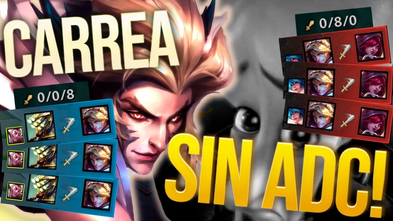 COMO CARREAR SIN ADC DESDE SOPORTE - Season 13 - League Of Legends.