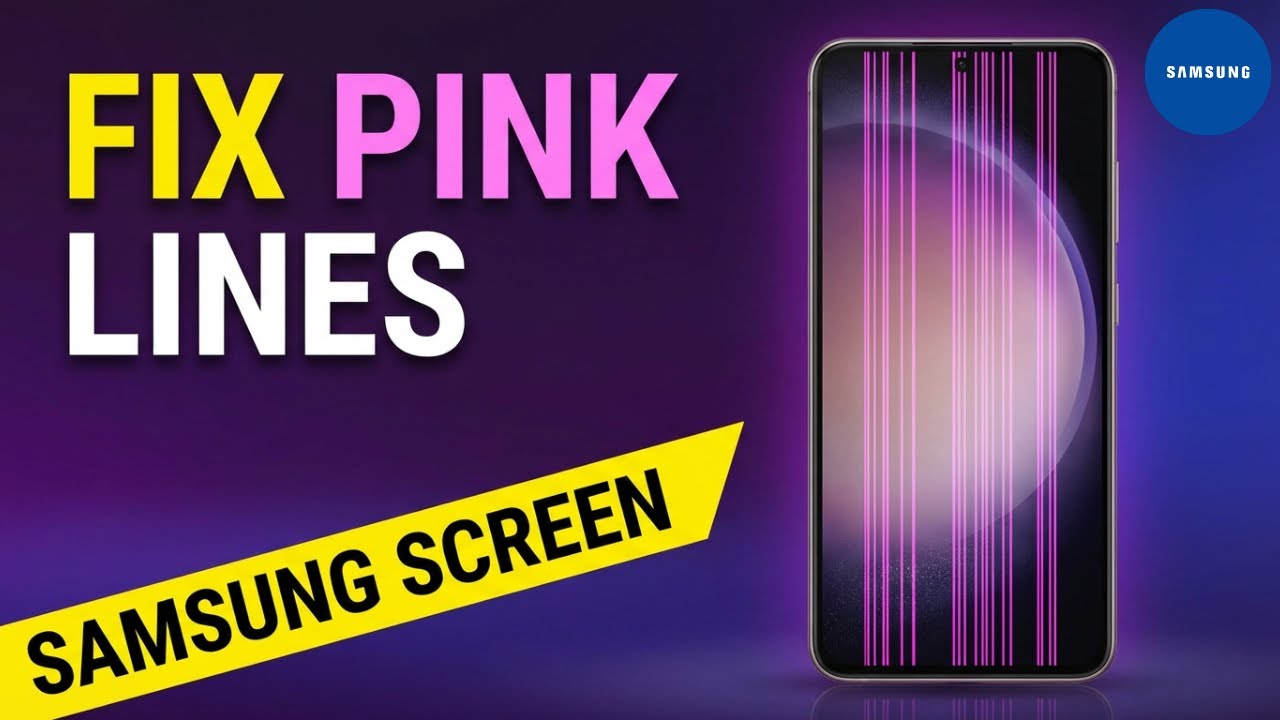 How To Fix Pink Lines On Samsung Phone Screen | Step-by-Step Guide 2026