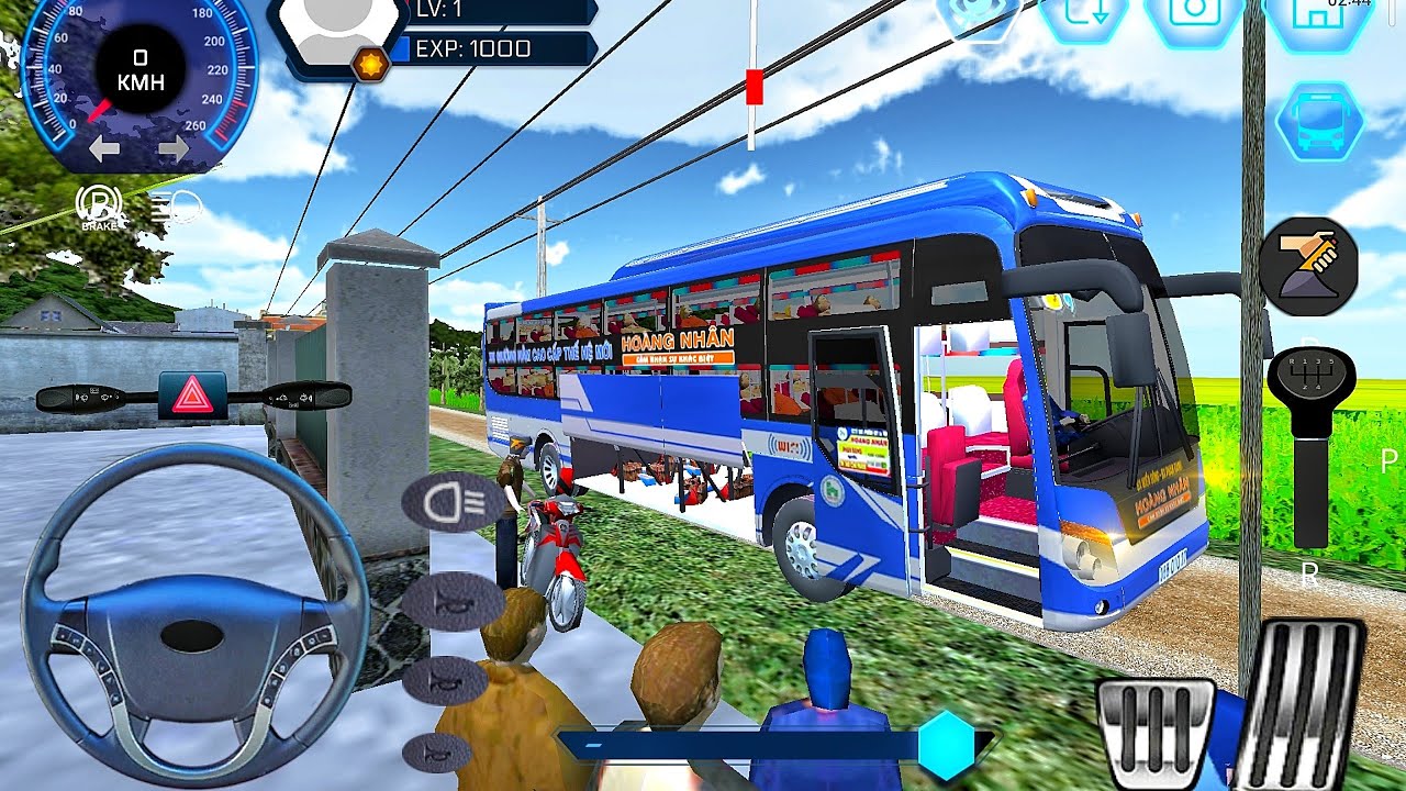 New Bus Simulator Vietnam 2026 - Real Coach Bus Driving in Village - Bus Game Android Gameplay