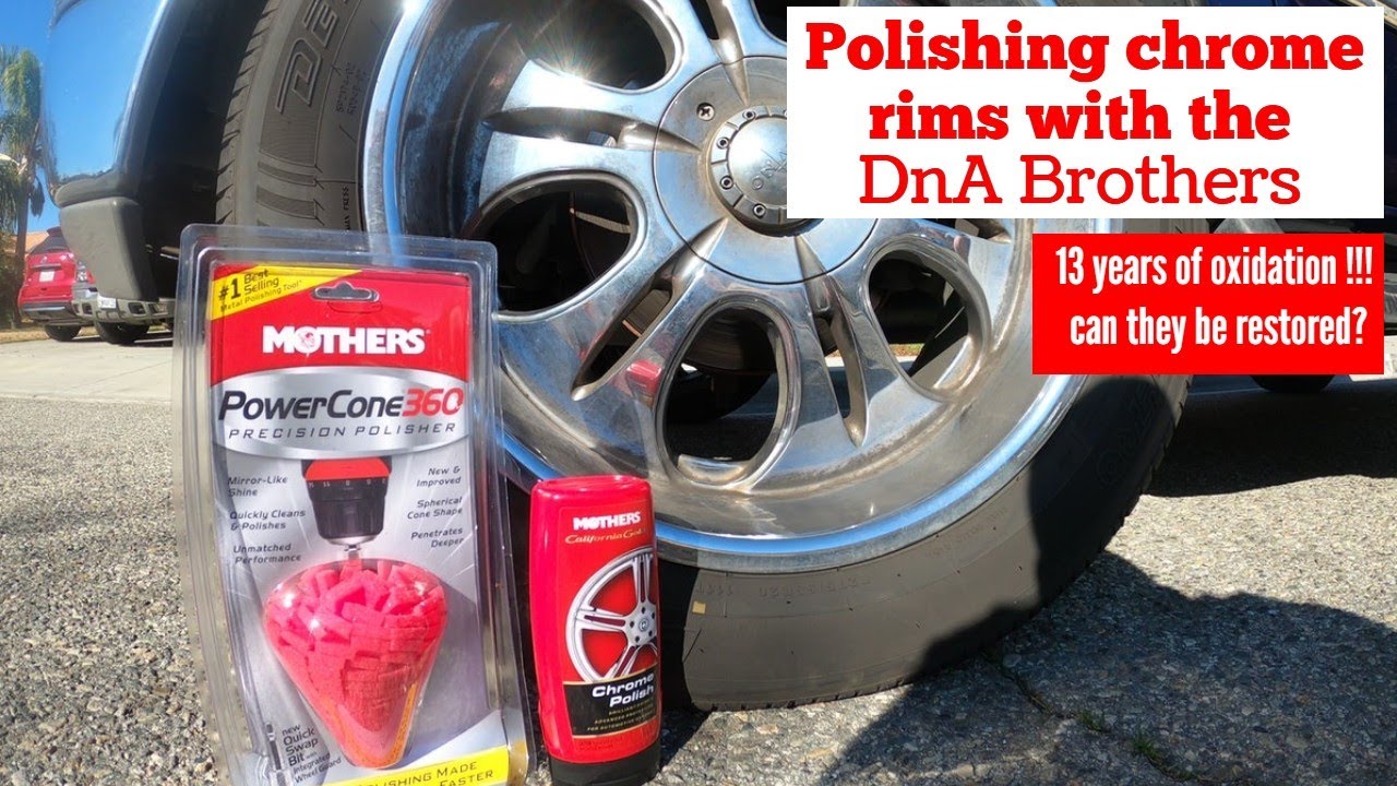 How to polish chrome rims with the DnA Brothers